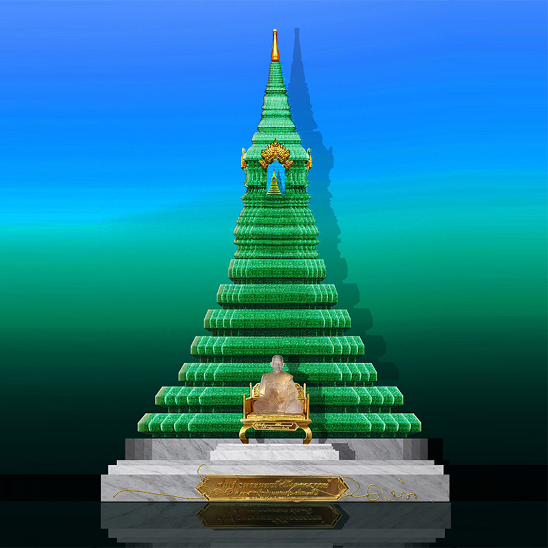 วัดปากน้ำหล่อพระพุทธธรรมกายเทพมงคลทองคำ